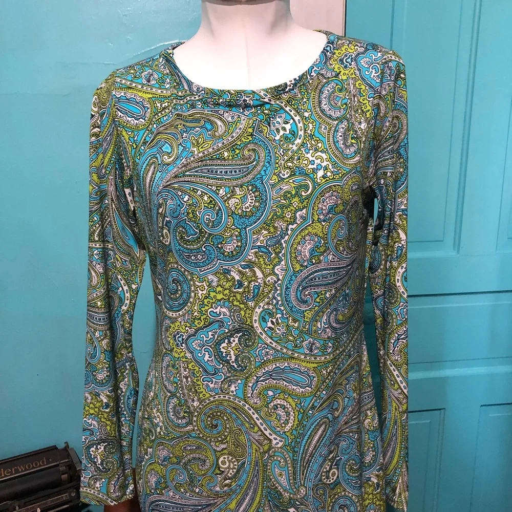 Michael Kors paisley dress S - Picture 2 of 7